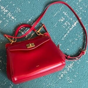 JW PEI Red Crossbody Bag
